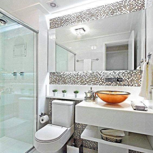 Enchape de baño